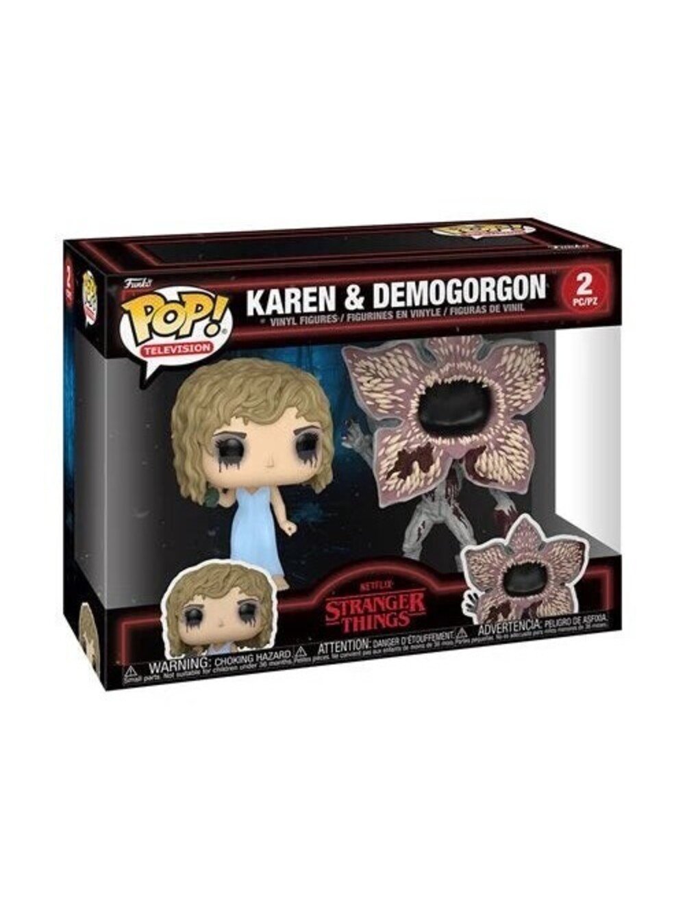 Stranger Things Karen & Demogorgon Funko Pop! Vinyl Figure 2-Pack